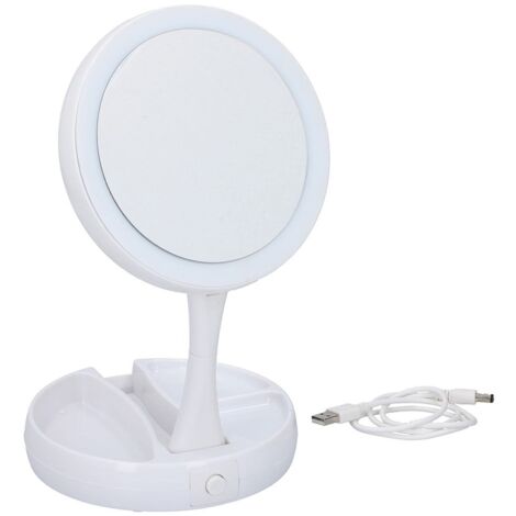 GRUNDIG LED-Kosmetikspiegelleuchte klappbar, Batterie-/USB Betrieb