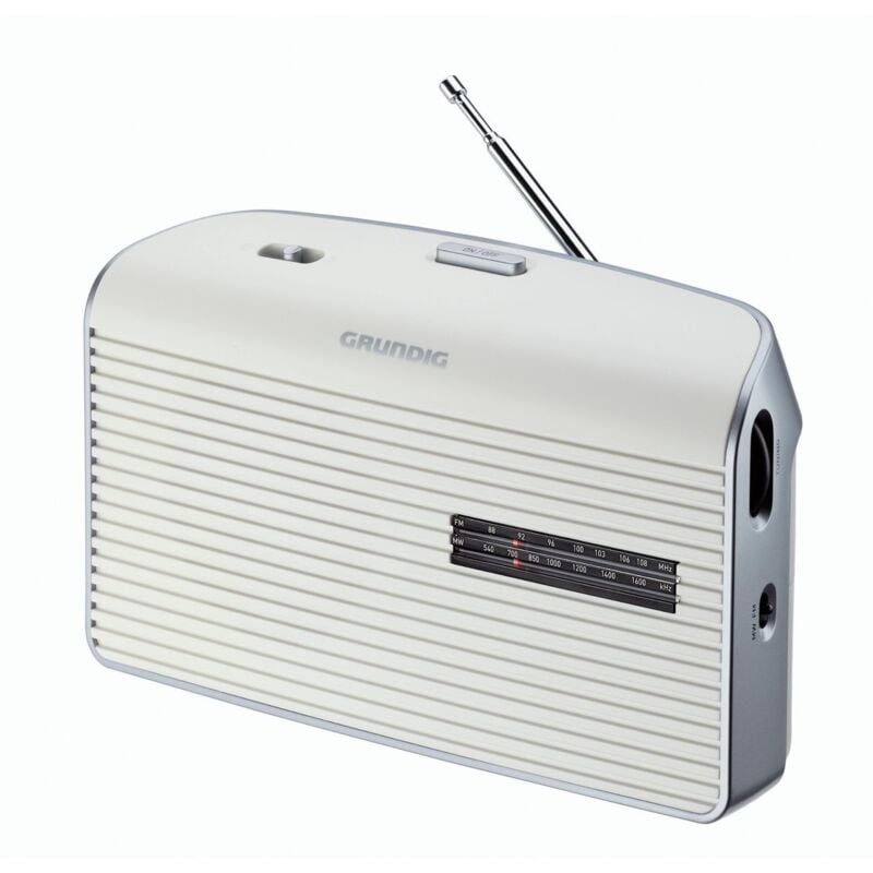 Music 7000X Dab+ - Radio portable pour les voyages ou la maison, radio fm, grand écran, facile à utiliser, mémoire de stations de, radio-réveil,