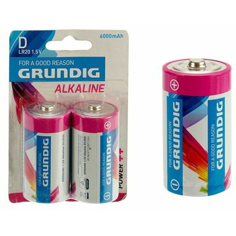 

Pilas LR20 6000 mAh (2 pcs) - Grundig