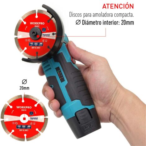 Grundlegende segmentierte Diamanttrennscheibe Ø110x20mm WORKPRO