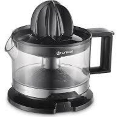 Grunkel - Presse-agrumes et jus d'orange électrique de - XP-545NG - Deux cônes interchangeables, régulateur de pulpe de 5 niveaux, double rotation, pichet amovible de 500 ml Détachable pour un nettoya