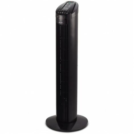 Grunkel ventilador de torre 45w 3 velocidades c/temporizador negro