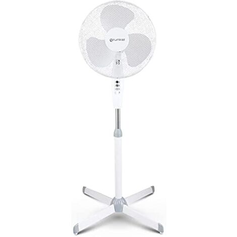Grunkel ventilateur de pie 50w réglable 3 vitesses white