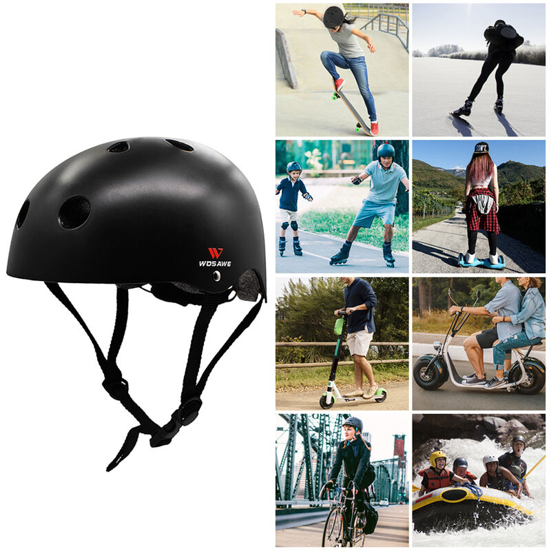 

Multi-Sports Casco de skate patinaje Vespa bici del casco para adultos y ninos, M