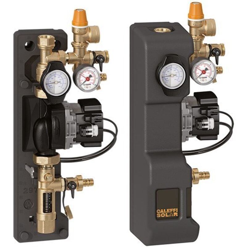 

Caleffi - Grupo de circulación para instalaciones solares con conexiones de retorno con bomba UPM3 278HE | 1+13