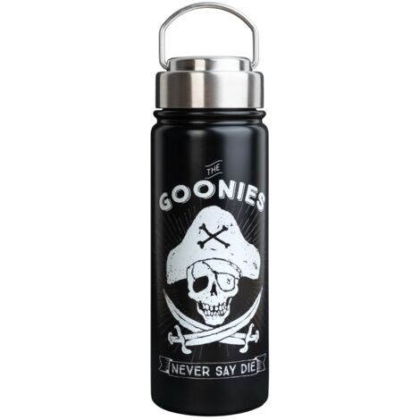 Grupo Erik: Bottiglia termica 550 ml The Goonies  Borraccia termica a doppia parete in acciaio inox, chiusura ermetica e manico, BPA free, ideale come i goonies gadget ufficiali
