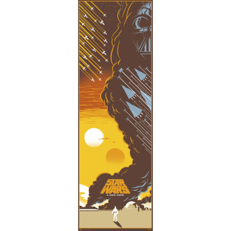 Grupo Erik Erik - Póster Star Wars Episodio IV (53 x 158 cm)