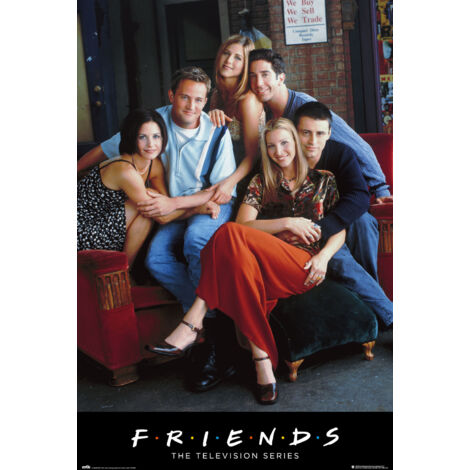 Grupo Erik Poster Friends personajes - Laminas decorativas 61x91,5cm a todo color  Posters para pared ideal decoración habitación
