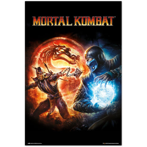 Grupo Erik Póster Mortal Kombat, manta juego (GPE5511)