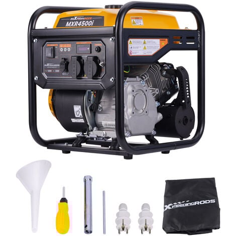 Grupos electrógenos de gasolina 3500W 230V generador inverter de 4 tiempos Inversor para camping MaXpeedingrods