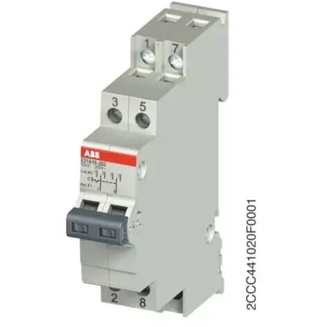 Gruppenschalter      16 A 2 Wechsler 250 V/AC  ABB 2CCA703030R0001