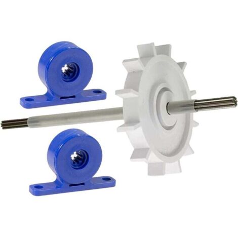 Gruppo albero di trasmissione della girante del pulitore per piscine C86/EC86 con 2 cuscinetti della girante C80 di ricambio per Polaris 280