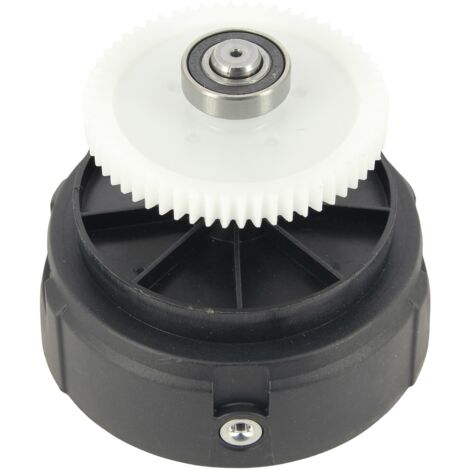 Gruppo asse + ruota, 90579838 per tagliabordi black & decker