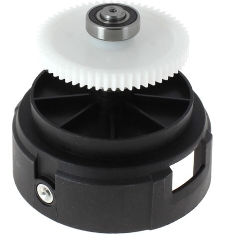 Gruppo asse + ruota, 90579838 per tagliabordi black & decker