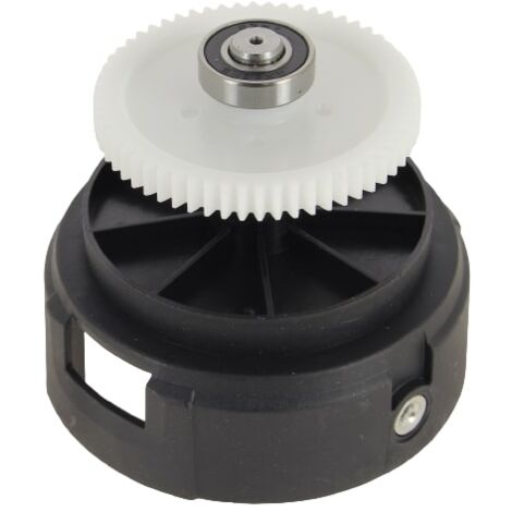 Gruppo asse + ruota, 90636499 per tagliabordi black & decker