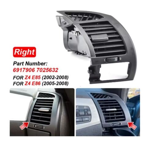 Gruppo bocchetta di ventilazione del climatizzatore del cruscotto auto 6917906 per lato destro