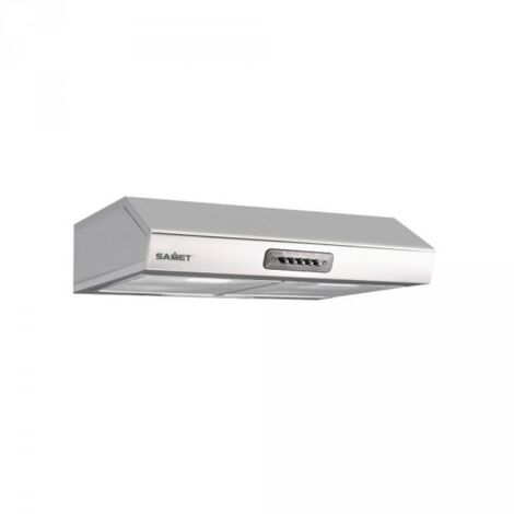 Gruppo cappa sottopensile Tornado60 Samet colore inox