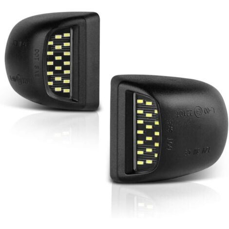 Gruppo completo di luci targa a LED per Cadillac Escalade, Chevy Silverado 1500, 2500, 3500, Suburban, Tahoe, GMC Sierra 1500, 2500, 3500, Yukon, XL Tag, lampada di ricambio