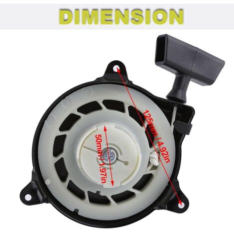 Gruppo di avviamento a strappo sostitutivo per tosaerba Briggs & Stratton 091212 092200 499706 690101