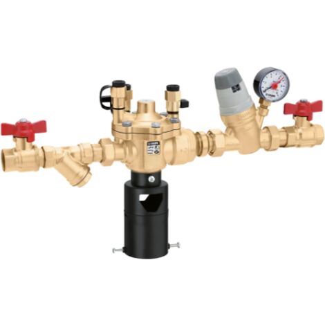 Gruppo di caricamento con disconnettore tipo BA, filtro a Y e valvole di intercettazione Caleffi 574001  3/4"