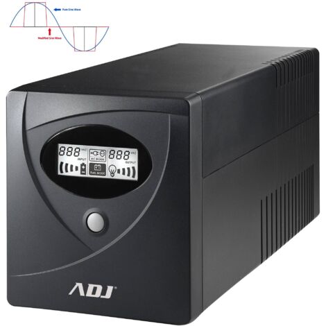 Gruppo di continuita Adj Ups 1 KVA line server serie 4IEC+RJ11/45 LCD CBS