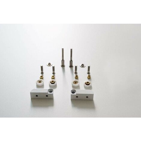Gruppo di scorrimento per box doccia samo newcee RIC1075 Bianco