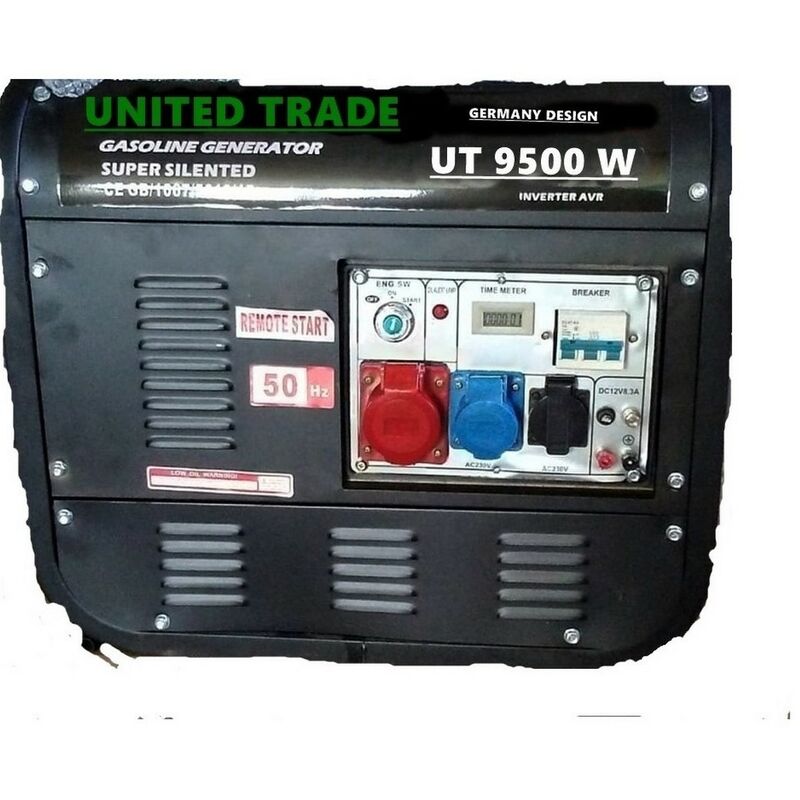 Image of United Trade - Gruppo elettrogeno generatore corrente 6.5hp 3 modi di avviamento