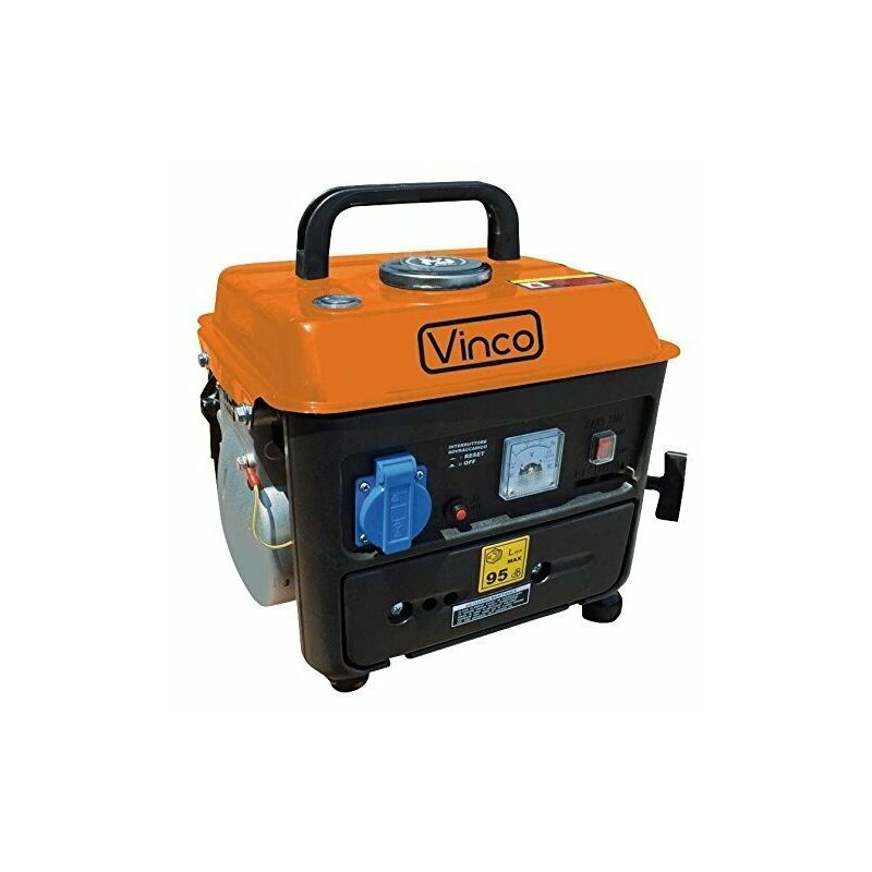 Image of Vinco - Gruppo elettrogeno/Generatore di corrente 800W - 220V 2 tempi 60104