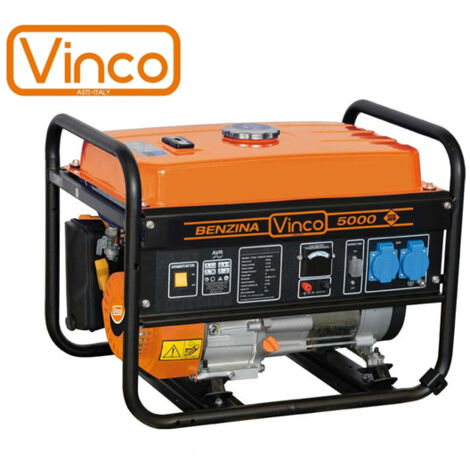 Gruppo elettrogeno/Generatore di corrente con scheda AVR 4000W - 220V Vinco - 60123