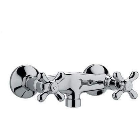 Gruppo esterno doccia in ottone cromato Paffoni Iris IRV168CR  Cromo - Iris
