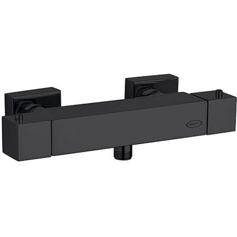 Gruppo esterno termostatico Jacuzzi per doccia serie Twinkle YO 0TWYO028JA00 nero opaco