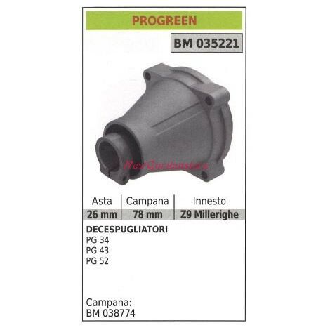Gruppo frizione PROGREEN decespugliatore PG 34 43 52 035221