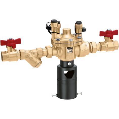 Gruppo montato composto da disconnettore, filtro obliquo e valvole manuali 2" Caleffi 570009  2”