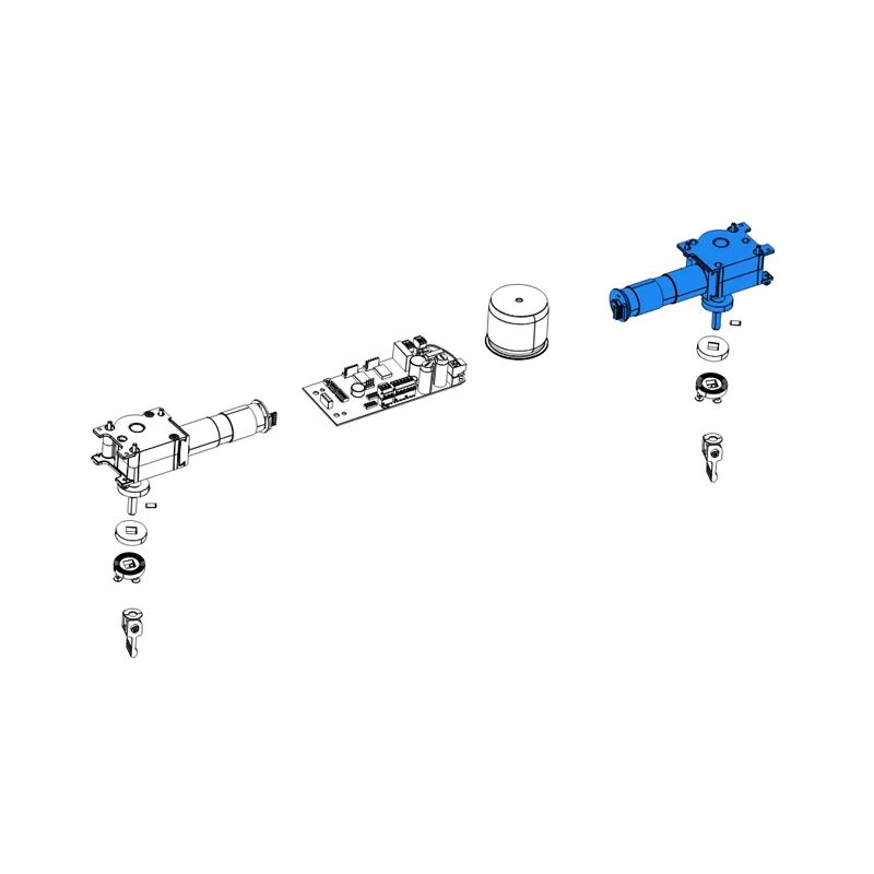 Pièce détachée originale groupe motoréducteur droit volare 119rid392 - Came