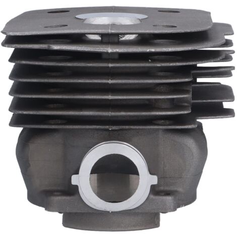 Gruppo pistone cilindro da 55 mm con valvola di riduzione della pressione della candela per Husqvarna 385 390 Jonsered 2186 2188Nikasil