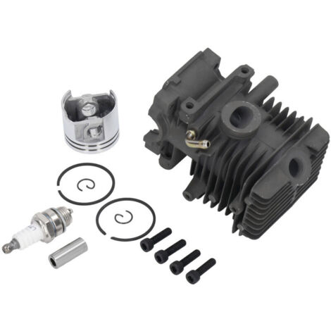 Gruppo pistone e cilindro per motosega, kit cilindro e pistone, kit pistone di ricambio per motosega MS192 MS192T MS192TC MS192TC E, pezzi di ricambio