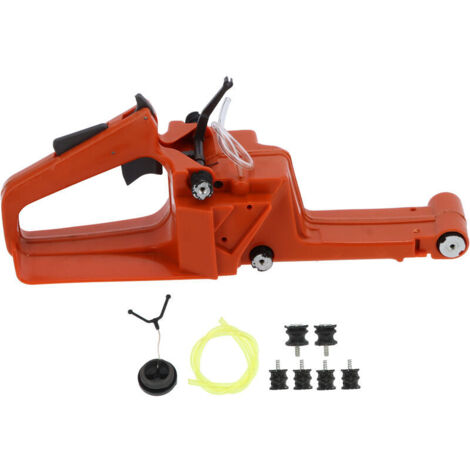 Gruppo serbatoio carburante e gas, impugnatura posteriore, ricambio per motosega Husqvarna 268 272 XP 61