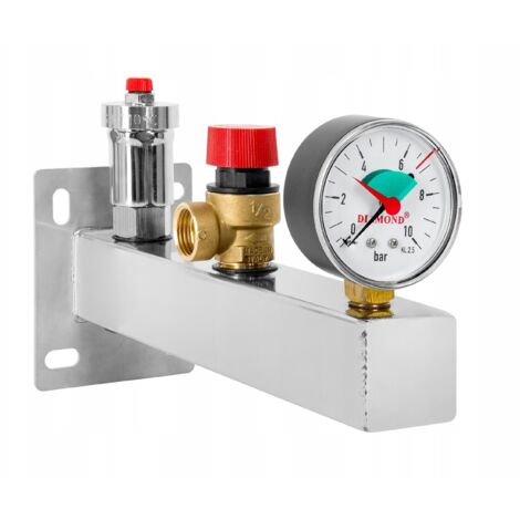 GRUPPO SICUREZZA ACS ACCIAIO INOX 6 BAR