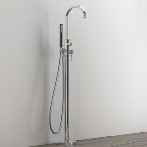 Gruppo vasca 001 rubinetto incasso pavimento vasche free standing ottone