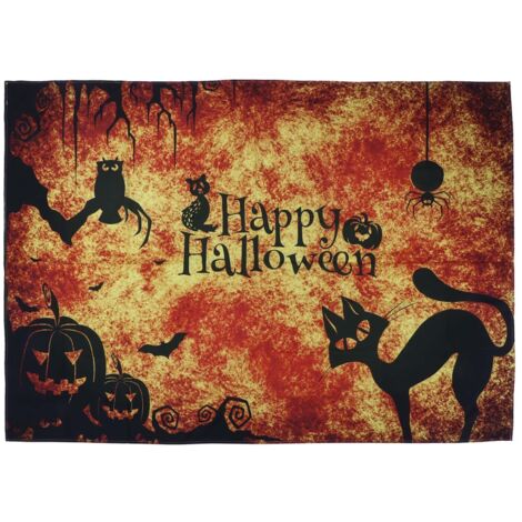 Gruselige Halloween-Kulisse, Dekoration für Geburtstagsfeiern, Fotostudio, 150 x 150 cm, Horror-Mondnacht-Fotohintergrund