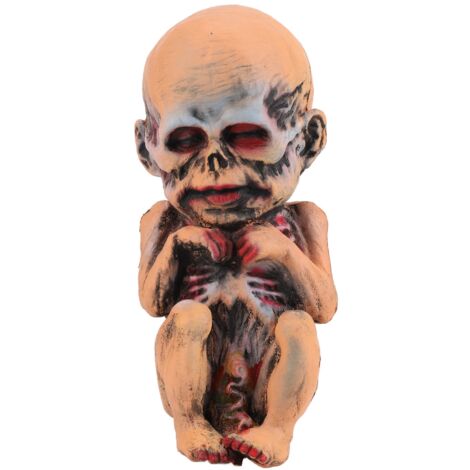 Gruselige Puppe, Halloween-Dekoration, Zubehör für Spukhäuser, Horror-Party-Thema