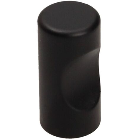 GS06 Knopf, supermattes Schwarz