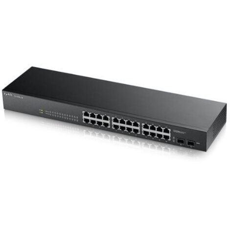 GS1900-24 Gestionado L2 Gigabit Ethernet (10/100/1000) Negro
