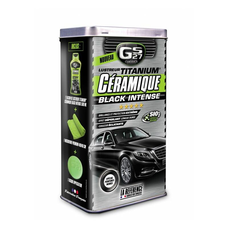 Coffret Lustreur Titanium® Céramique Black Intense - CL160350 - Ce produit de marque est neuf. - Gs27