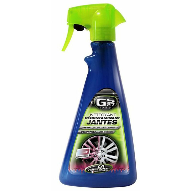 Nettoyant jantes, décontaminant 500ml Gs27