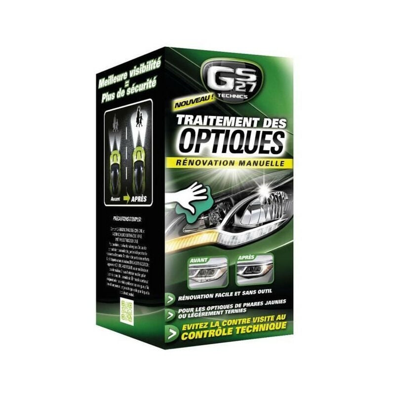 GS27 Traitement des Optiques - Renovation Manuelle - 10 pieces