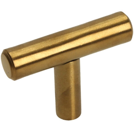 GS29 Knopf, gebürstetes Gold