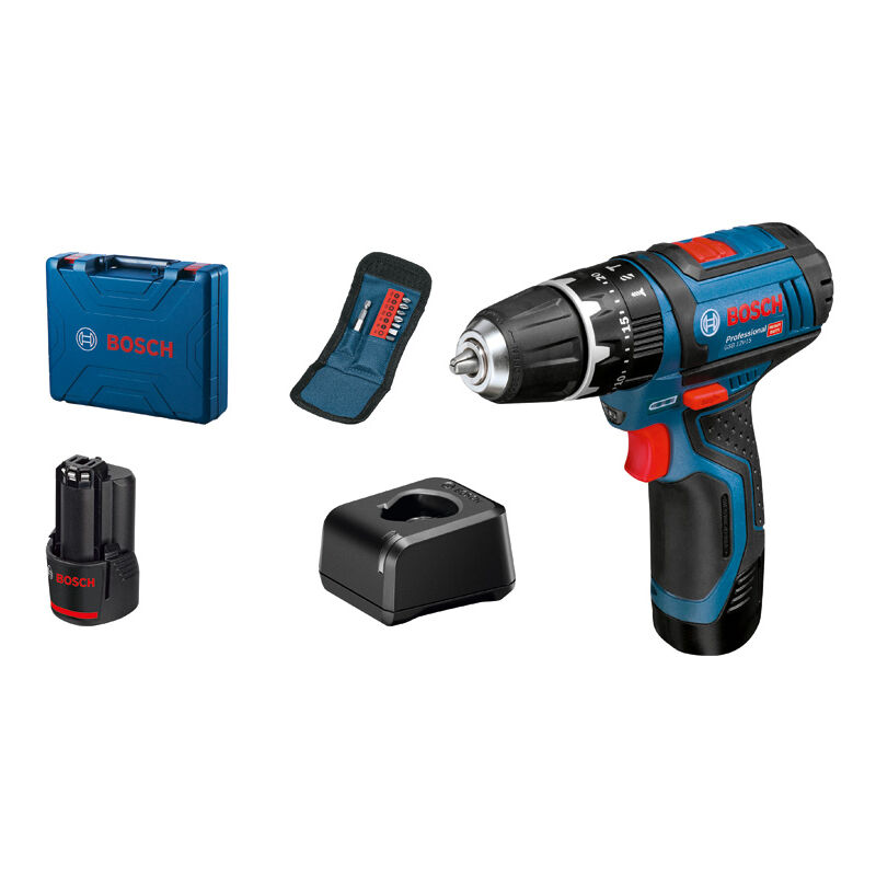 

06019B690J TALADRO PERCUTOR GSB 12V-15 Professional - Bosch