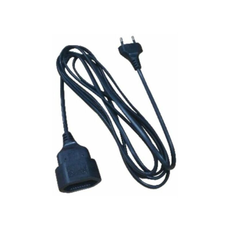 100500003 Schwarze Verlängerung 2 Meter 2x0,75mm - GSC