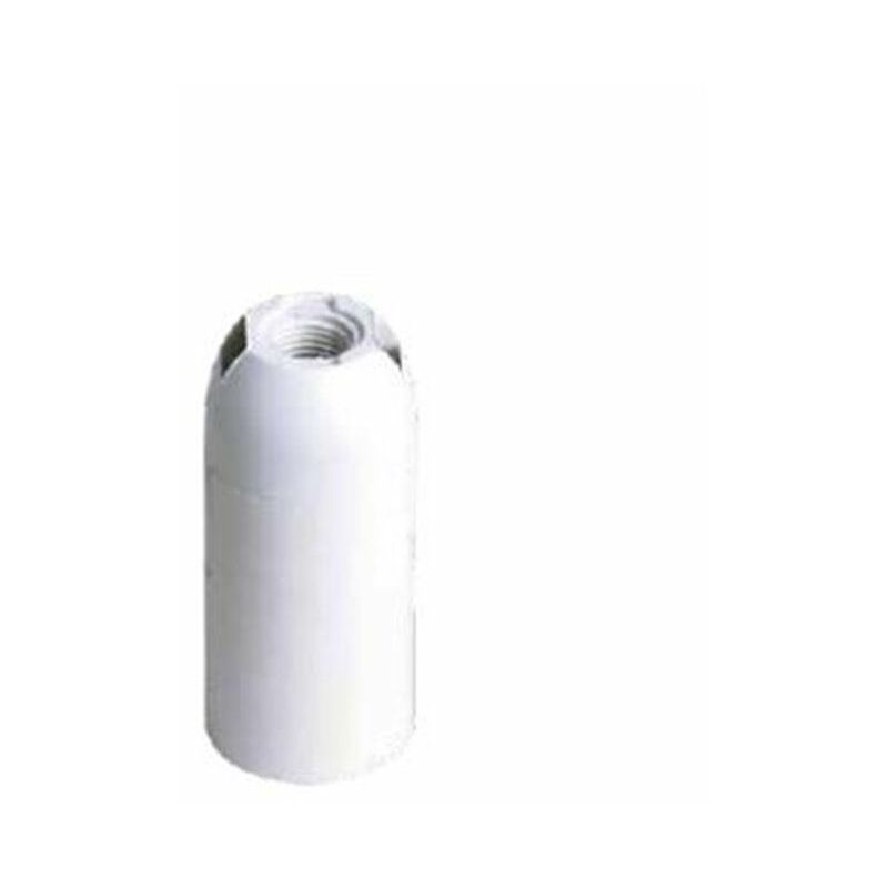 101530000 Portalampada semplice in termoplastica E14 Bianco - GSC